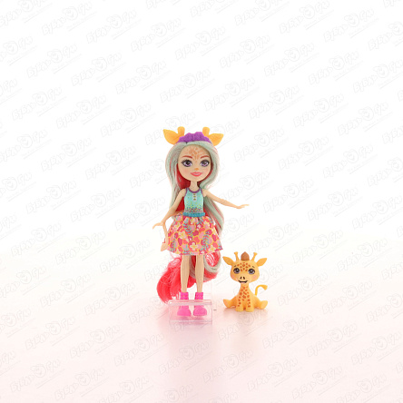 Кукла Enchantimals Джиллиан Жираффи и питомец Паулс - фото 360