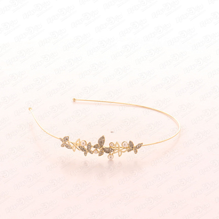 Ободок с элегантными Бабочками в жемчуге - фото 360