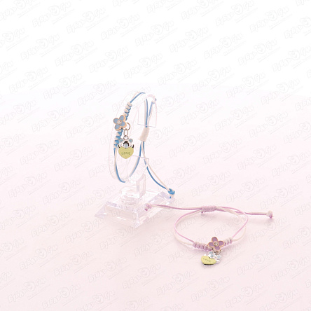 Браслеты Lilly&Mia веревочные с подвесками матовые 2 шт. в ассортименте - фото 360