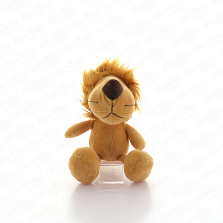 Игрушка мягкая Веселые зверята Лёвушка 20см - фото 360