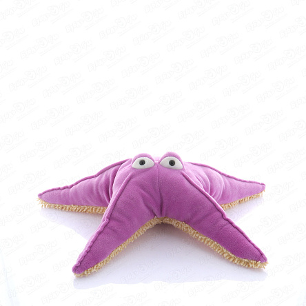 Игрушка мягкая Морская звезда сиреневая 35см - фото 360