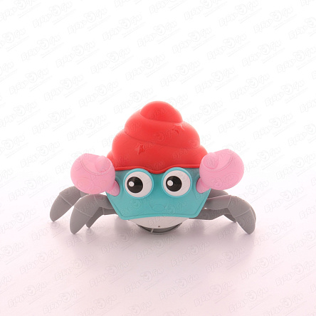 Каталка на веревочке Краб плавает в ванне - фото 360