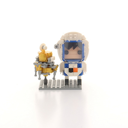 Конструктор Lanson Toys Марсоход аниме космонавт 209дет  - фото 360