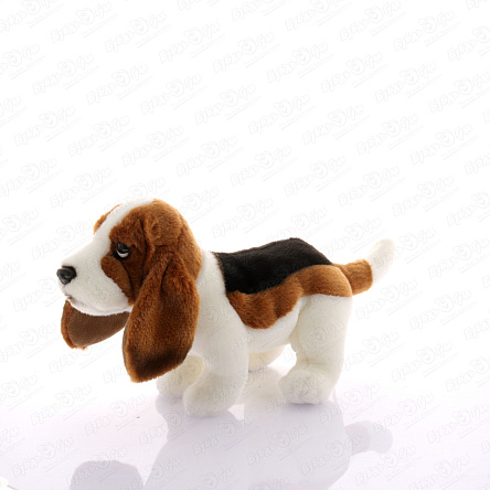 Игрушка мягкая Leosco собака бассет-хаунд - фото 360