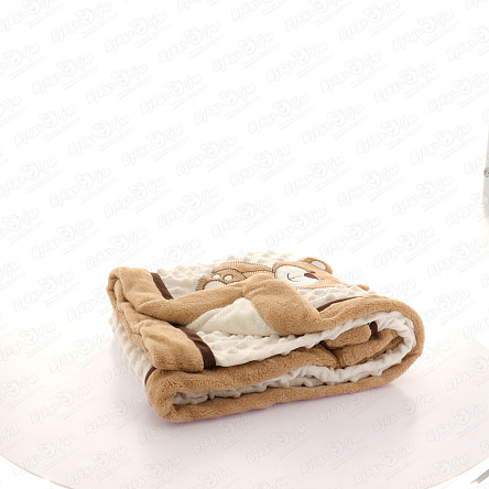 Плед флисовый Медвежонок 75х100 см  - фото 360