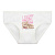 Трусы LUXXA хлопковые с принтом мишки белые