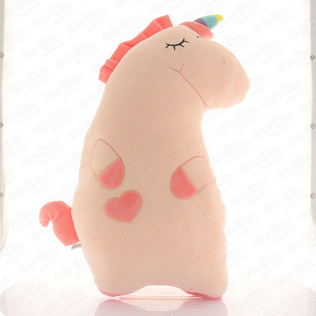 Игрушка-подушка Единорог розовый  - фото 360