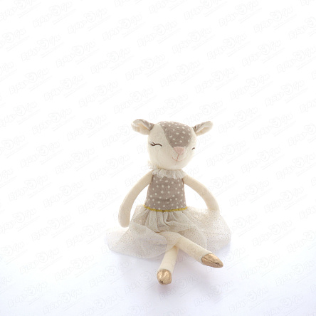 Игрушка мягкая кукла-олененок - фото 360