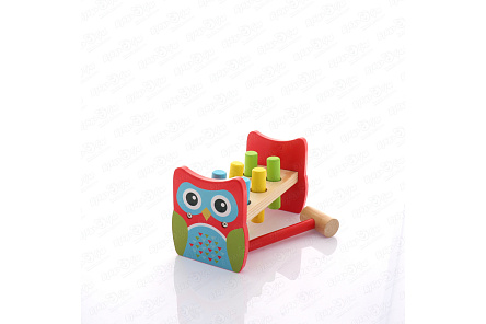 Стучалка деревянная Сова - фото 360