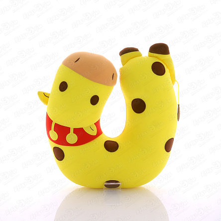 Игрушка-подушка мягконабивная Жираф дорожная - фото 360