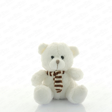 Игрушка мягкая Белый мишка в коробочке в ассортименте 13см - фото 360