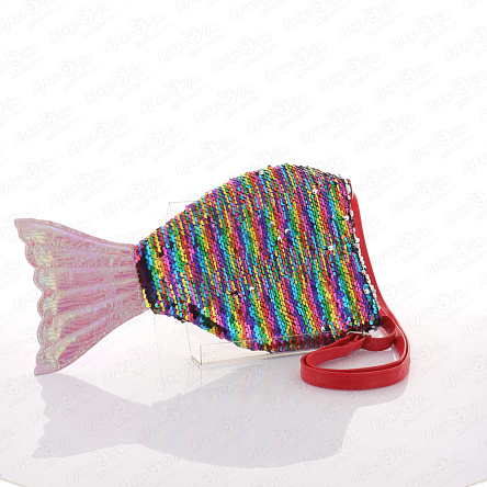 Сумочка Хвост русалки с пайетками в ассортименте - фото 360