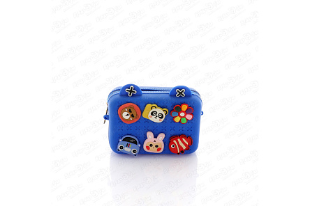 Сумочка резиновая матовая с аппликациями в ассортименте - фото 360