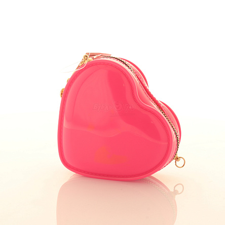 Сумочка Сердце глянцевая резиновая в ассортименте - фото 360