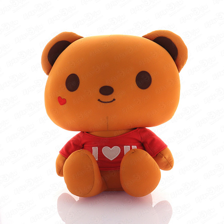 Игрушка мягкая Мишка в футболочке I love you 40см - фото 360 Игрушка мягкая Мишка в футболочке I love you 40см - фото 360