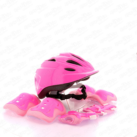 Комплект защиты ROLLO PRO детский розовый размер 51-54см - фото 360