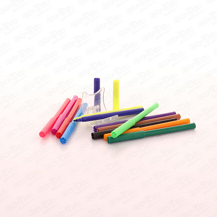 Фломастеры JUNGER Water color 12цв в ассортименте - фото 360