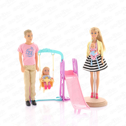 Набор игровой Lanson Toys Семья с аксессуарами  - фото 360 Набор игровой Lanson Toys Семья с аксессуарами  - фото 360