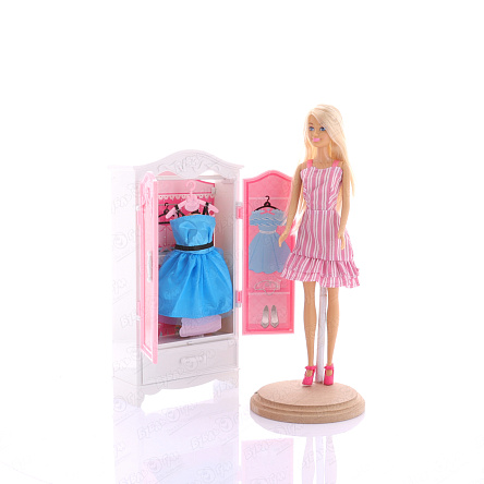 Кукла Lanson Toys с набором одежды и гардеробной - фото 360