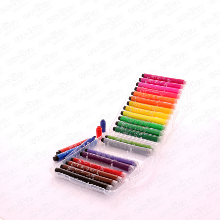 Фломастеры со штампом 24цвета - фото 360