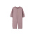 Комбинезон на манжете однотонный темно-розовый