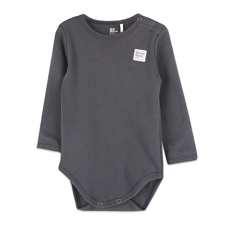 Боди Bossa Nova Basic длинный рукав графитовый 