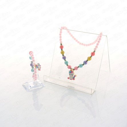 Набор украшений ожерелье и браслет Единорожка - фото 360