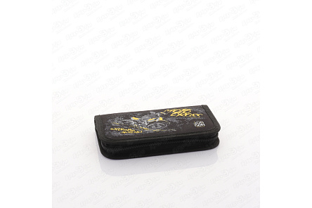 Пенал JUNGER Moto cross с рисунком мотоциклист черный один отдел  - фото 360 Пенал JUNGER Moto cross с рисунком мотоциклист черный один отдел  - фото 360