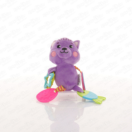 Игрушка-подвеска ЖИРАФИКИ Котик мягкий  - фото 360