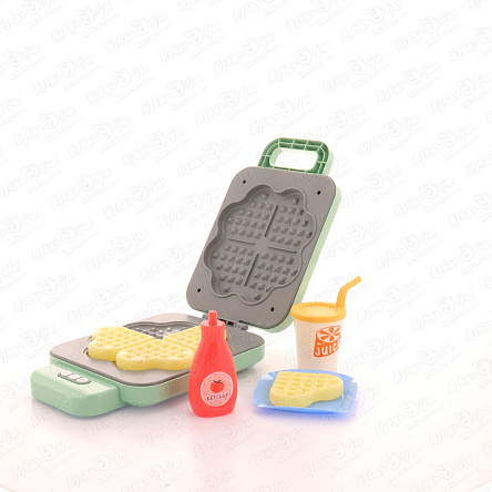 Набор игровой Lanson Toys Вафельница функциональная со светом и звуком - фото 360