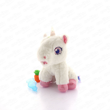 Игрушка интерактивная Единорожка световые и звуковые эффекты с паром - фото 360