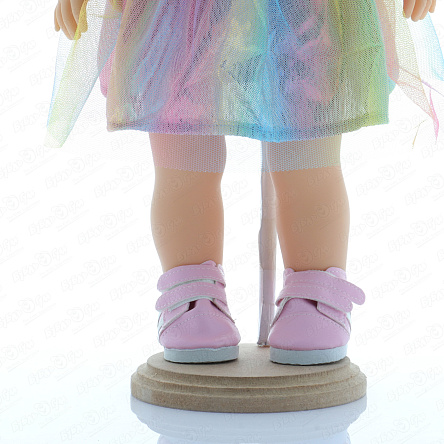 Обувь для кукол кроссовки розовые - фото 360