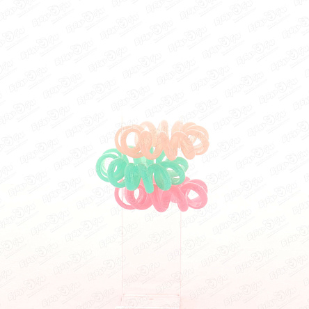 Резинки-пружинки Lilly & Mia широкие неоновые цвета - фото 360