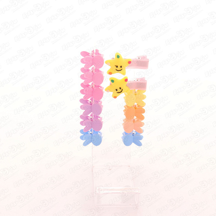 Набор заколок и крабиков Lilly&Mia Зайчики и звездочки - фото 360