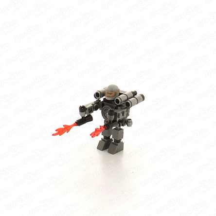 Конструктор KEYIXING Штурмовик черный 60дет с 6лет - фото 360