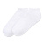 Носки Красная ветка укороченные однотонный белые