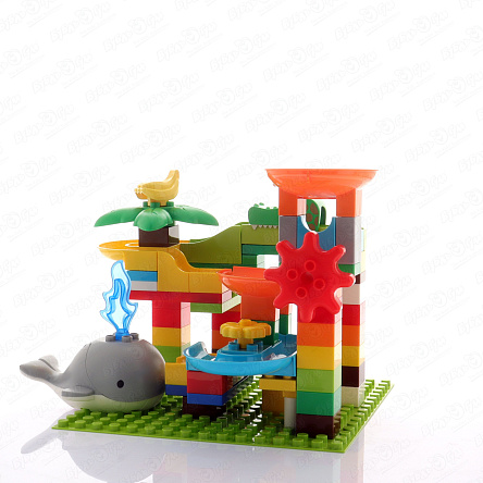 Конструктор Горка для китенка 84дет  - фото 360