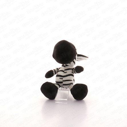 Игрушка мягкая Веселые зверята Зеброчка 20см - фото 360