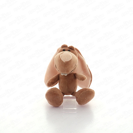 Игрушка мягкая Веселые зверята Зайка 20см - фото 360