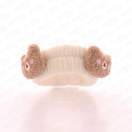 Повязка на голову меховая Мишки - фото 360