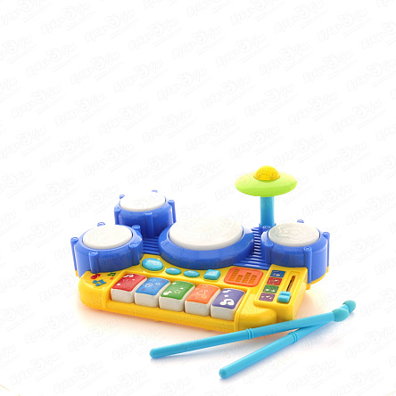 Игрушка обучающая WinFun Барабаны со световыми и звуковыми эффектами - фото 360