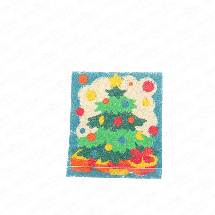 Фреска песочная Десятое королевство Новогодняя елочка - фото 360