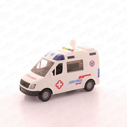 Машина Lanson Toys Скорая помощь фрикционная со светом и звуком - фото 360