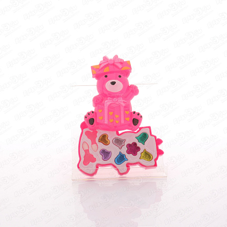 Набор детской косметики Милая леди футляр мишка тени для век с блестками  - фото 360 Набор детской косметики Милая леди футляр мишка тени для век с блестками  - фото 360