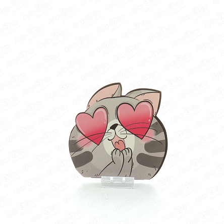 Блокнот фигурный Милашки-животные Котик - фото 360