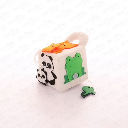 Бизикубик Фетров Чей малыш текстильный с 0мес - фото 360