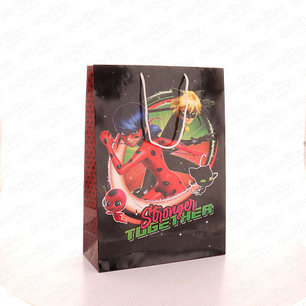 Пакет подарочный Леди Баг 25х35см - фото 360 Пакет подарочный Леди Баг 25х35см - фото 360