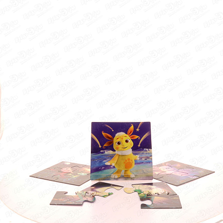 Пазл Step puzzle Лунтик к звездам двусторонние 16эл с 2лет - фото 360