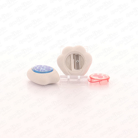 Точилка JUNER Лапка с ластиком в ассортименте - фото 360