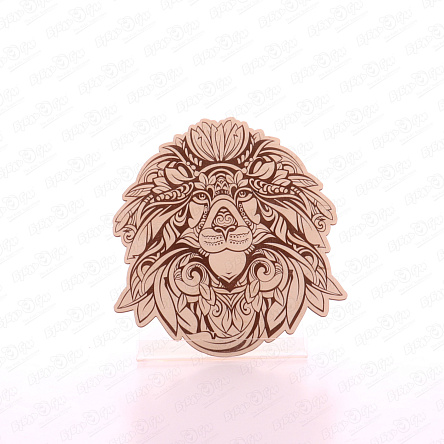 Основа для выжигания Фантазер в направлении графики зенарт Лев 1шт с 7лет - фото 360